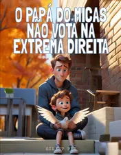 Omslag van O Papá do Micas Não Vota na Extrema Direita
