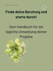 Omslag van Finde deine Berufung und starte durch!