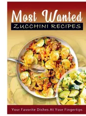 Omslag van Most Wanted Zucchini Recipes