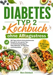 Omslag van Diabetes Typ 2 Kochbuch ohne Alltagsstress