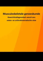 Omslag van Musculoskeletale geneeskunde