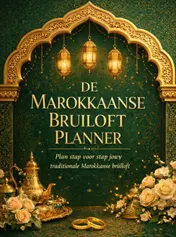 Omslag van De Marokkaanse Bruiloft Planner