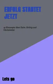 Omslag van Erfolg startet jetzt