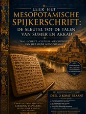 Omslag van Leer het Mesopotamische Spijkerschrift Deel 1