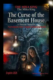Omslag van "The Curse of the Basement House" A Horror Novella - The Mika King