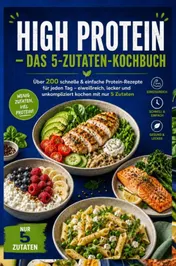 Omslag van High Protein – Das 5-Zutaten-Kochbuch