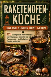 Omslag van Raketenofen-Küche: Einfach kochen ohne Strom