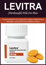 Omslag van Levitra (Vardenafil) Pills For Men