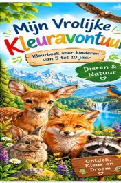 Omslag van Mijn Vrolijke Kleuravontuur