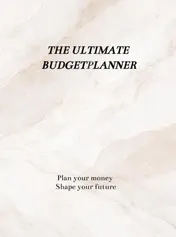 Omslag van 365 Days Budget Planner