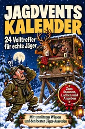 Omslag van Jagdventskalender - 24 Volltreffer bis Weihnachten