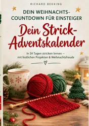 Omslag van Dein Strick- Adventskalender