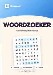 Omslag van Digipuzzel Woordzoeker