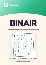 Omslag van Digipuzzel Binaire Puzzels