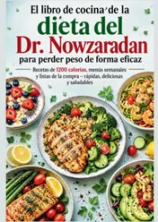 Omslag van El libro de cocina de la dieta del Dr. Nowzaradan para perder peso de forma eficaz