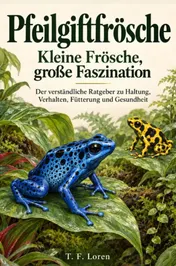 Omslag van Pfeilgiftfrösche – Kleine Frösche, große Faszination