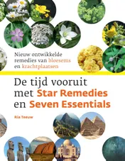 Omslag van De tijd vooruit met star Remedies en Seven Essentials