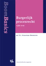 Omslag van Burgerlijk procesrecht