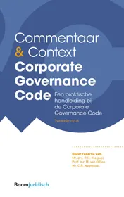 Omslag van Commentaar & Context Corporate Governance Code