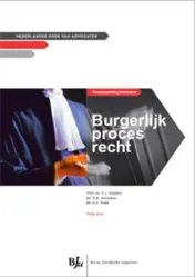Omslag van Burgerlijk procesrecht