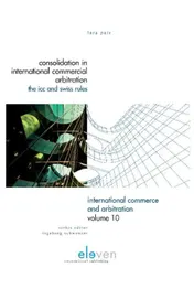 Omslag van Consolidation in international commercial arbitration