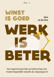 Omslag van Winst is goed, werk is beter