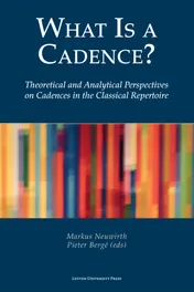 Omslag van What Is a cadence?