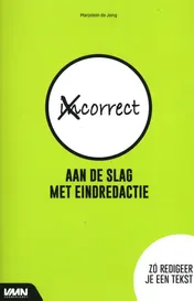Omslag van Aan de slag met eindredactie