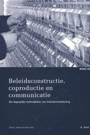 Omslag van Beleidsconstructie, coproductie en communicatie