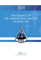 Omslag van Proceedings of the International Institute of Space Law 2019