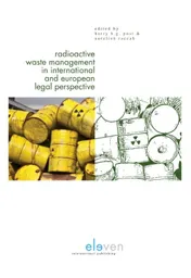 Omslag van Radioactive waste management in international and European legal perspective