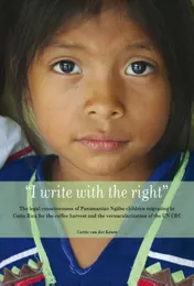 Omslag van I write with the right