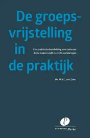 Omslag van De groepsvrijstelling in de praktijk