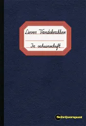 Omslag van In schuinschrift