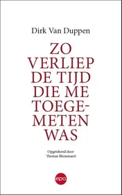 Omslag van Zo verliep de tijd die me toegemeten was
