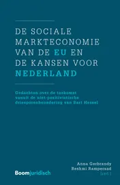 Omslag van De sociale markteconomie van de EU en de kansen voor Nederland