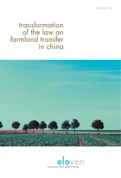 Omslag van Transformation of the law on farmland transfer in China