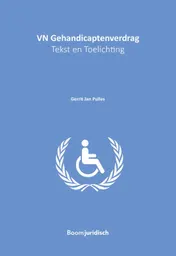 Omslag van VN Gehandicaptenverdrag