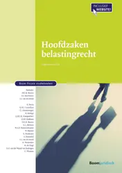 Omslag van Hoofdzaken belastingrecht