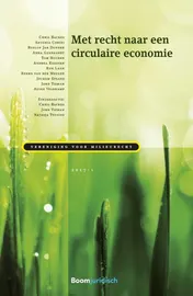 Omslag van Met recht naar een circulaire economie