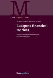Omslag van Europees financieel toezicht