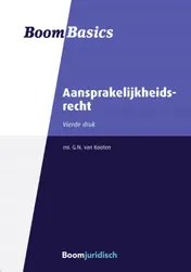 Omslag van Aansprakelijkheidsrecht