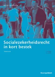 Omslag van Socialezekerheidsrecht in kort bestek