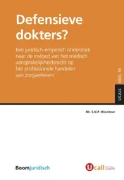 Omslag van Defensieve dokters?