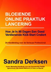 Omslag van Bloeiende online praktijk lancering