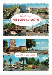 Omslag van Groeten van het rode autootje