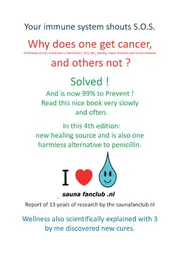Omslag van Your immune system shouts S.O.S.