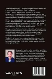 Omslag van The human renaissance letters to humans and machines