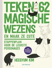 Omslag van Teken 62 magische wezens en maak ze cute