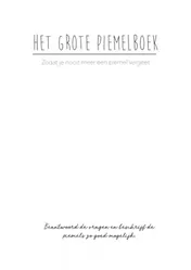 Omslag van Het Grote Piemelboek
